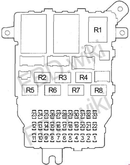 2L, Engine Performance Wiring Diagram (4 of 5) for Acura TL 2004. . 2004 acura tl relay diagram